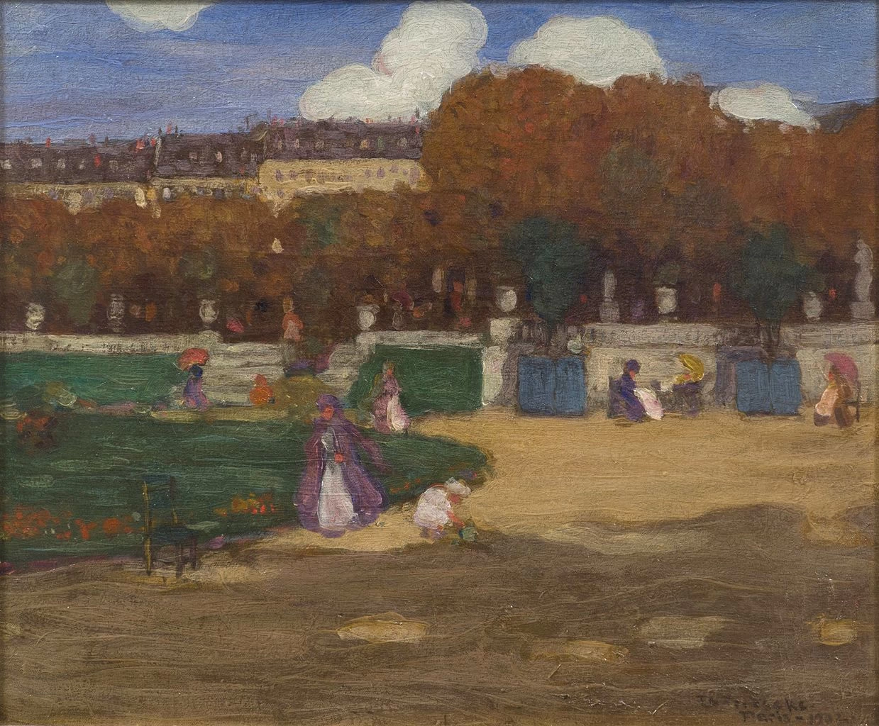 Giardini di Lussemburgo, Parigi - Gallerie Vose, Boston
